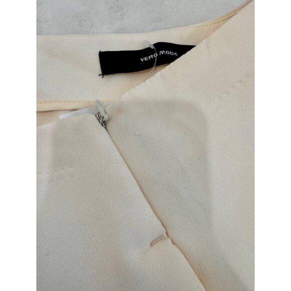 New Vero Moda Women's Size US 6 38/32 Relaxed Trousers WIDE PANT Birch/Beige - Picture 12 of 15